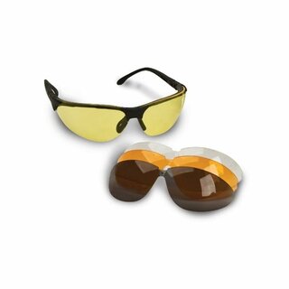 Walker`s - Razor Schiessbrille mit 4 wechselbaren Glsern (ANSI zertifiziert)