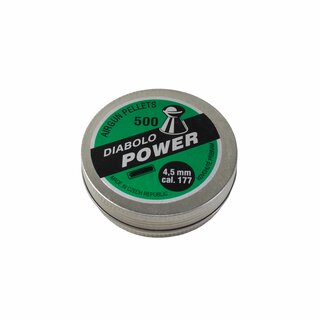 Kovohute Pribram Diabolo Power, 4,5mm Spitz/glatt (Kaliber .177), 500 Stck