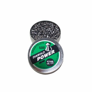 Kovohute Pribram Diabolo Power, 4,5mm Spitz/glatt (Kaliber .177), 500 Stck