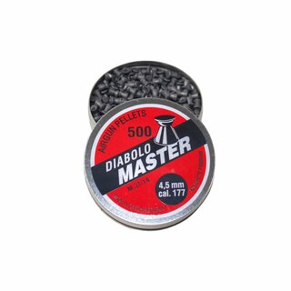 Kovohute Pribram Diabolo Master, 4,5mm Flach/glatt (Kaliber .177), 500 Stck