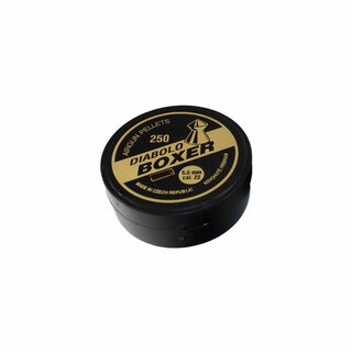 Kovohute Pribram Diabolo Boxer - 5,5mm Spitz/glatt (Kaliber .22), 250 Stck