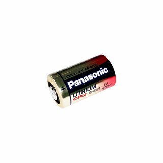 CR2 lithium battery, 3 Volt with 850 mAh