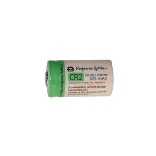 Professor Optiken CR2 lithium-ion-battery, 3 Volt with 325 mAh