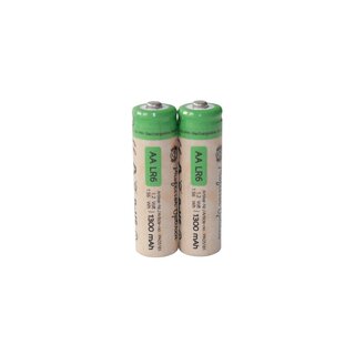 Nickel-Metallyhydrid-Akku - Typ: AA (Mignon / LR6), 1,2 Volt mit 1300 mAh (Pin)