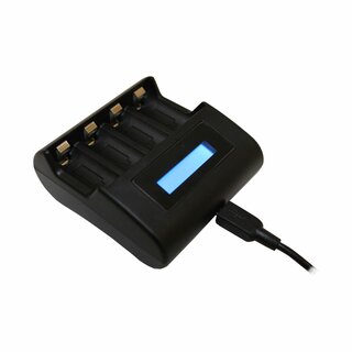 Charger for CR123A lithium-ion batteries