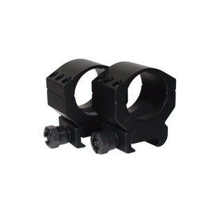 AluTech 2er Set - 30mm Ringmontage fr Weaver/Picatinny - Hhe nach Auswahl