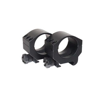 AluTech 2er Set - 30mm Ringmontage fr Weaver/Picatinny - Hhe nach Auswahl