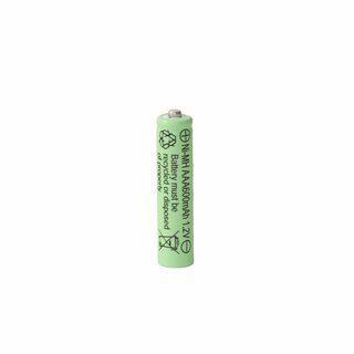 Professor Optiken AAA (Micro / LR3) nickel-metal hydride battery, 1.2 volt with 600 mAh (pin) for wildlife cameras