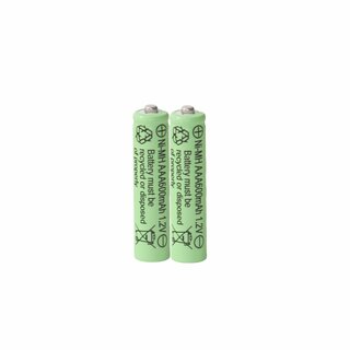 Professor Optiken AAA (Micro / LR3) nickel-metal hydride battery, 1.2 volt with 600 mAh (pin) for wildlife cameras