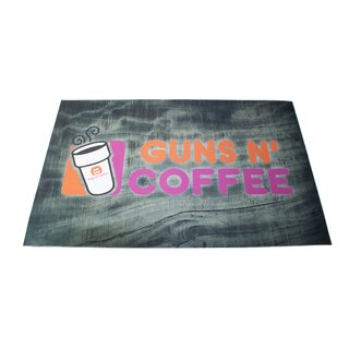 Professor Optiken Waffenunterlage, 27,5 x 43 cm - Guns and Coffee II