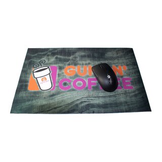 Professor Optiken Weapon Pad, 27.5 x 43 cm - various designs Guns and Coffee II