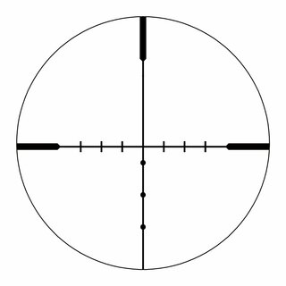 DIVISION OPTICS Zielfernrohr Dart Pro - 2-7x32 mit Duplex-Absehen (25,4 mm) inkl. Montage