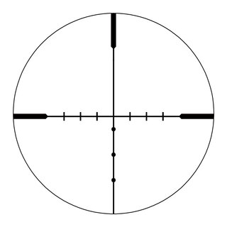 DIVISION OPTICS Zielfernrohr Dart Pro - 6-18x44 mit BDC-Absehen (25,4 mm), inkl. Montage