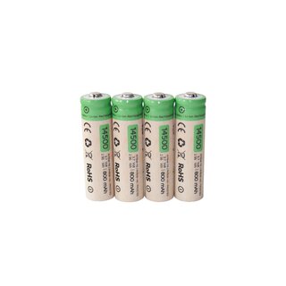 Lithium-Ionen-Akku - Typ. 14500, 3,7 Volt mit 800 mAh (Pin)